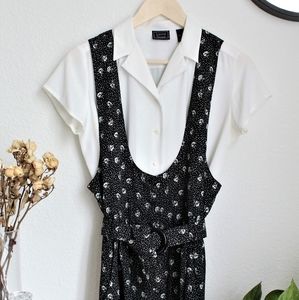 Vintage 80s/90s R. J. Stevens Button Down Dress